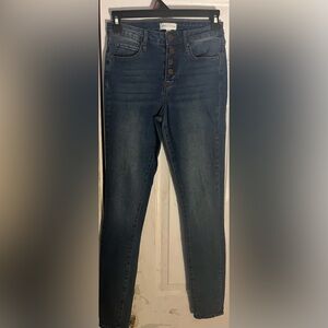 Kendall & Kylie Dark Blue Skinny Jeans